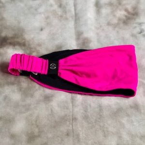 Lululemon Athletica Bang Buster Headband in Pink